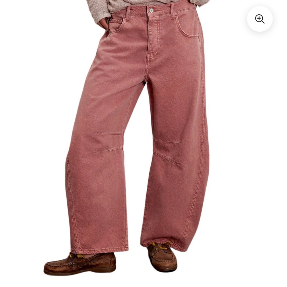 We The Free good luck mid rise barrel Jeans in Sunsetter